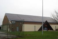 Plumeliau-Salle des sports- 500 m2 photovoltaique